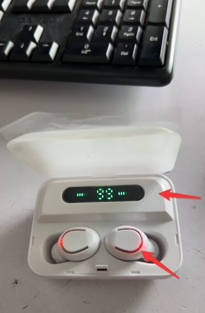 Auriculares Bluetooth con estuche multifunción