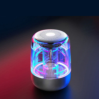 Altavoz portátil Bluetooth con radio y LED