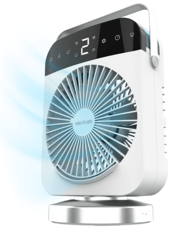Cecotec EnergySilence 600 DeskChill Smart Rotate Negro, Blanco — imagen 3
