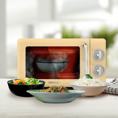 Cecotec 01708 microondas Beige, Acero inoxidable Microondas con grill Encimera 20 L 700 W — imagen adicional 3