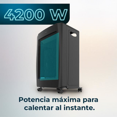 Cecotec ReadyWarm Independiente propano/butano Negro — imagen 4