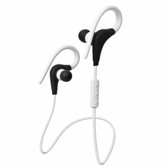 Auricular Bluetooth blanco, resolución mejorada