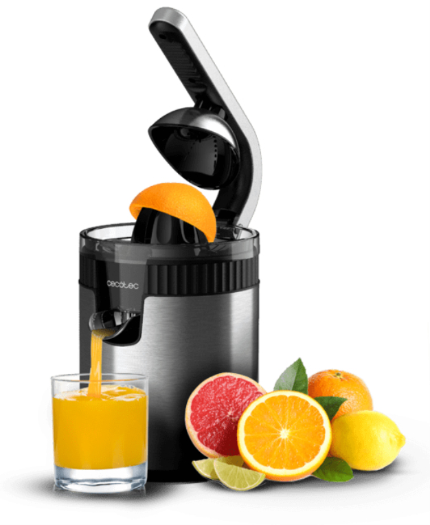 Cecotec Xqueeze RetroJuice 600 Steel exprimidores 600 W