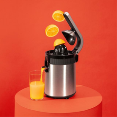 Cecotec Xqueeze RetroJuice 600 Steel Licuadora centrífuga 600 W Negro, Metálico — imagen 4