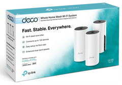 TP-Link Deco M4(3-pack) Doble banda (2,4 GHz / 5 GHz) Wi-Fi 5 (802.11ac) Blanco 2 Interno — imagen 3