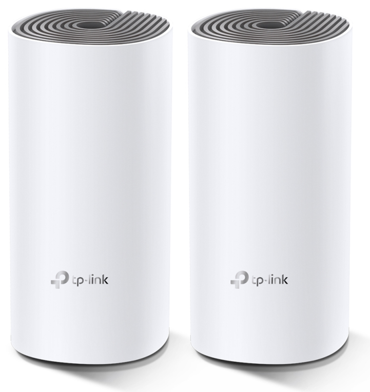 TP-Link Deco E4 (2-pack) mesh wi-fi systems Blanco, Gris