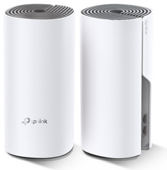 TP-Link Deco E4 (2-pack) Doble banda (2,4 GHz / 5 GHz) Wi-Fi 5 (802.11ac) Blanco, Gris Interno — imagen 2