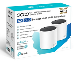 TP-Link DECO X55 (2-Pack) Doble banda (2,4 GHz / 5 GHz) Wi-Fi 6 (802.11ax) Blanco 3 Interno — imagen 3