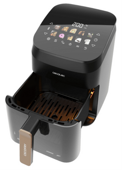 Cecotec Cecofry&Grill Smokin' 4500 Sencillo 4,5 L 1900 W Freidora de aire caliente Negro, Marrón — imagen 4
