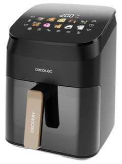 Cecotec Cecofry&Grill Smokin' 4500 Sencillo 4,5 L 1900 W Freidora de aire caliente Negro, Marrón — imagen 3