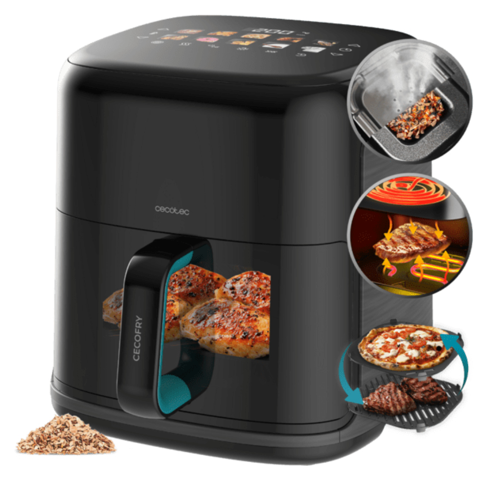 Cecotec Cecofry&Grill Smokin'Prime 6500 freidoras 6,5 L