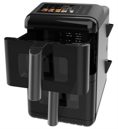 Cecotec Cecofry DuoLevel 12000 Window Doble 12 L Independiente 2900 W Freidora de aire caliente Negro — imagen 3