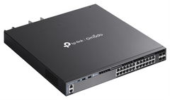 TP-Link Omada SG6428XHP switch Gestionado L3 Gigabit Ethernet (10/100/1000) Energía sobre Ethernet (PoE) 1U Negro — imagen 4