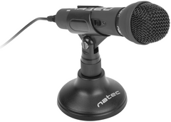 Microfono Natec adder omnidireccional negro · NMI-0776 · vista 4