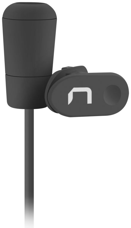 Microfono Natec bee de solapa negro · NMI-1351 · vista 1