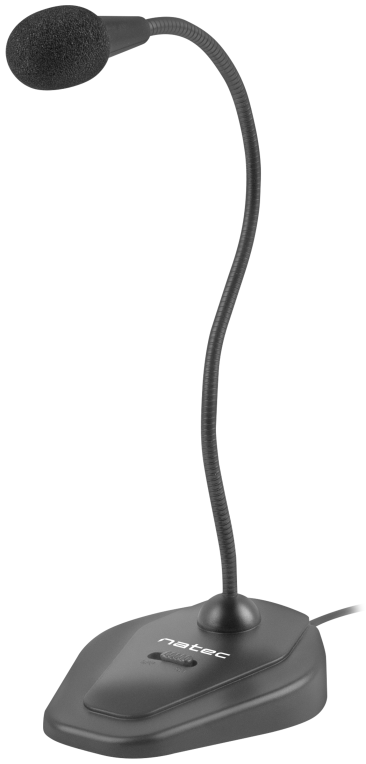 Microfono Natec giraffe 2 omnidireccional negro · NMI-1563 · vista 1