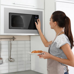 Cecotec 01380 microondas Negro, Acero Microondas con grill Integrado 20 L 700 W — imagen 4
