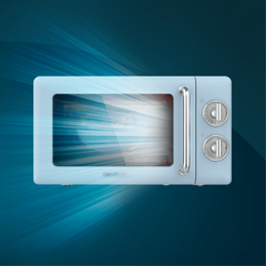 Cecotec ProClean 3110 Retro Azul Microondas con grill Encimera 20 L 700 W — imagen 4