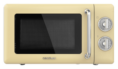 Cecotec 01708 microondas Beige, Acero inoxidable