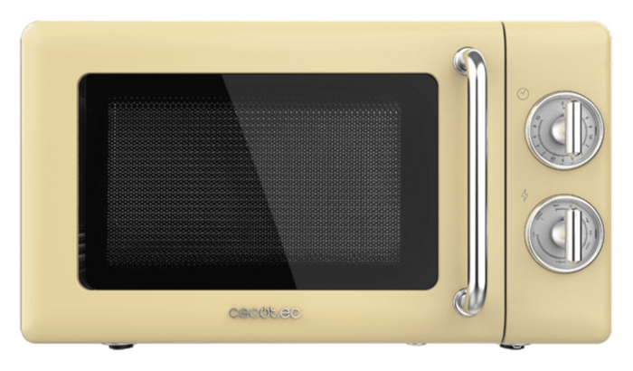 Cecotec 01708 microondas Beige, Acero inoxidable
