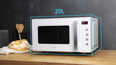 Cecotec GrandHeat 2000 Flatbed Blanco Solo microondas Encimera 20 L 700 W — imagen 2