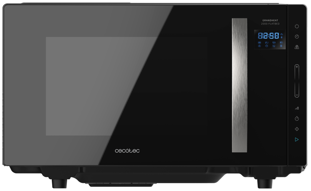 Cecotec GrandHeat 2300 Flatbed Touch microondas Negro