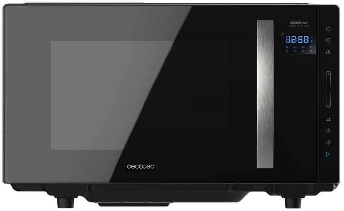 Cecotec GrandHeat 2300 Flatbed Touch microondas Negro