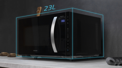 Cecotec GrandHeat 2300 Flatbed Touch Negro Solo microondas Encimera 23 L 800 W — imagen 2