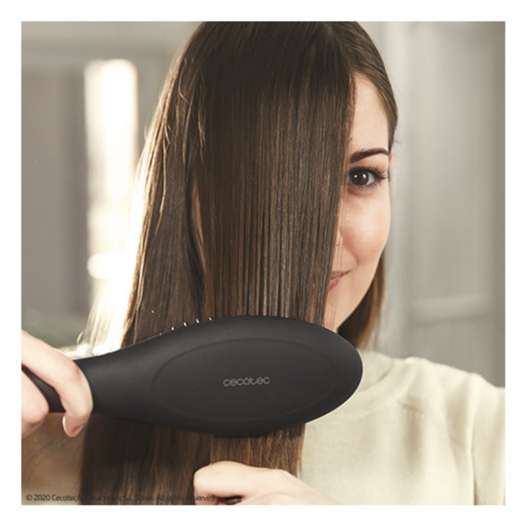 Cecotec Bamba InstantCare 900 Perfect Brush Adulto Cepillo paleta para el pelo Negro 1 pieza(s) — imagen 2