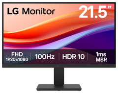Monitor LG 22U401A-B 21,5" FHD 100hz 1ms negro · vista 1