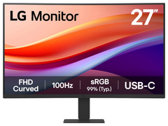 Monitor LG 27U421A-B 27" FHD 5ms negro USB HDMI vesa · vista 1