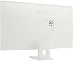 Monitor LG 32U721SA-W 32" UHD 4k smart webos24 USB-c 65w · vista 3