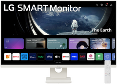 Monitor LG 32U721SA-W 32" UHD 4k smart webos24 USB-c 65w · vista 1