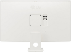 Monitor LG 32U721SA-W 32" UHD 4k smart webos24 USB-c 65w · vista 2