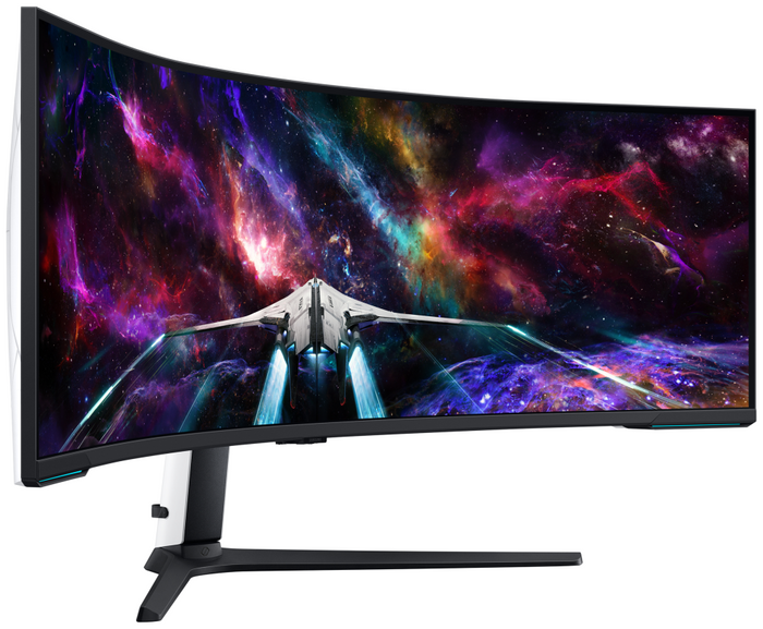 Samsung G95NC pantalla para PC 144,8 cm (57") 7680 x 2160 Pixeles Dual UHD LED Negro, Blanco — imagen 2