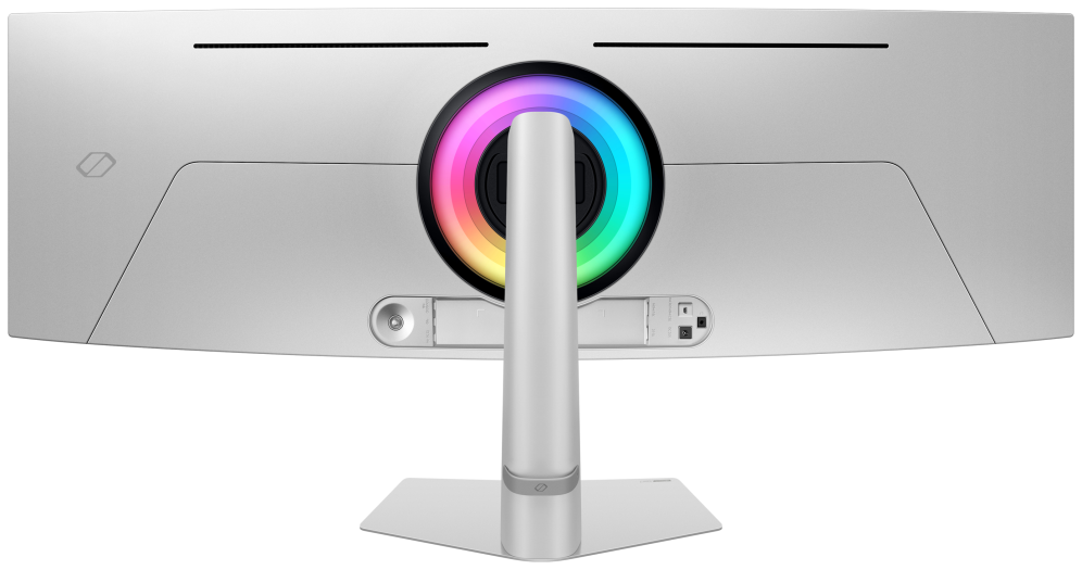Samsung G93SD pantalla para PC 124,5 cm (49") 5120 x 1440 Pixeles Dual QHD OLED Plata — imagen 2