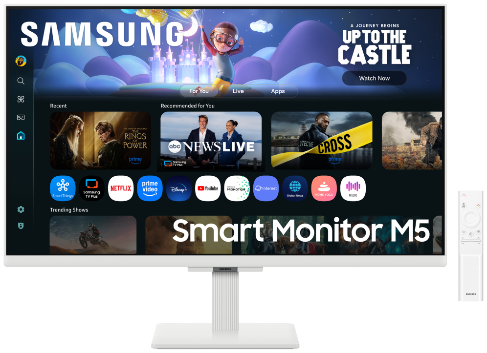 Samsung M50F monitores pc 68,6 cm (27") Blanco