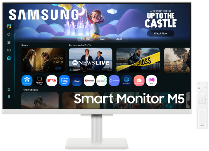 Samsung M50F monitores pc 68,6 cm (27") Blanco