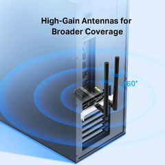 TP-Link Archer TX50E WLAN / Bluetooth 2402 Mbit/s — imagen 4