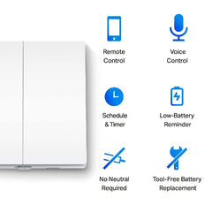 TP-Link Tapo S220 interruptor de luz Blanco — imagen 2
