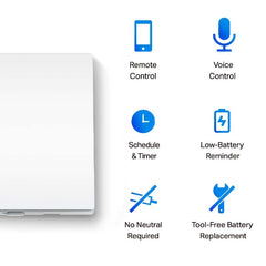 TP-Link Tapo S210 interruptor de luz Blanco — imagen 2