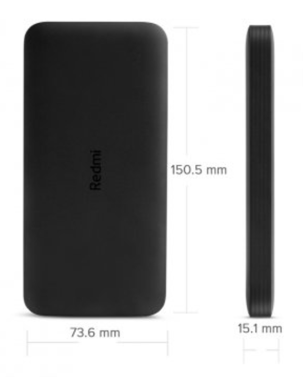 Xiaomi Redmi 10000 mAh Negro — imagen 2