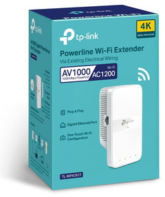 TP-Link TL-WPA7617 adaptador de red PowerLine 1200 Mbit/s Ethernet Wifi Blanco 1 pieza(s) — imagen 3