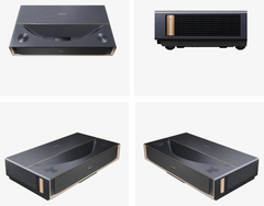 Proyector laser Hisense pt1 4k UHD 2500 lumenes hdr10+ smart tv tiro corto · vista 14