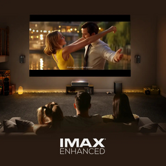 Proyector laser Hisense pt1 4k UHD 2500 lumenes hdr10+ smart tv tiro corto · vista 7