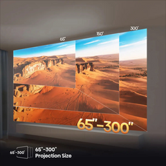 Proyector trichroma Hisense c3 4k UHD 300" 2500 lumenes dolby vision imax · vista 3