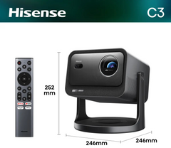 Proyector trichroma Hisense c3 4k UHD 300" 2500 lumenes dolby vision imax · vista 1