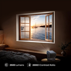 Proyector trichroma Hisense c3 4k UHD 300" 2500 lumenes dolby vision imax · vista 8