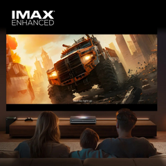 Proyector trilaser Hisense PX3-PRO 4k UHD 3000 lumenes dolby vision atmos · vista 9