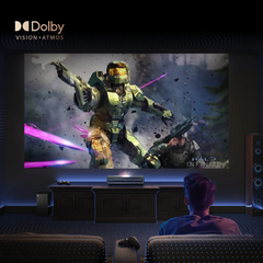 Proyector trilaser Hisense PX3-PRO 4k UHD 3000 lumenes dolby vision atmos · vista 15